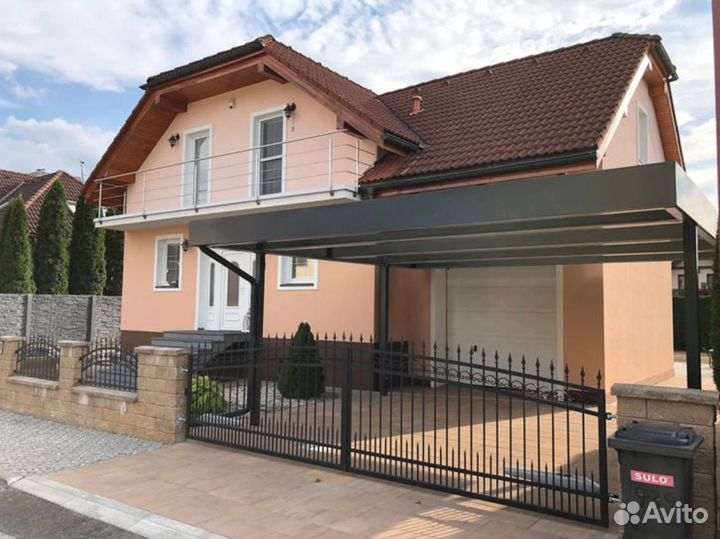 Навес под ключ