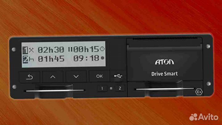 Тахограф Атол новый с скзи. С гарантией