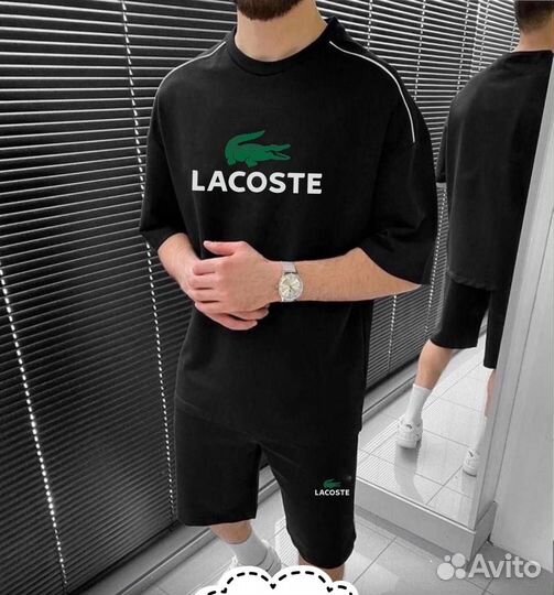 Мужской спортивный костюм с шортами Lacoste