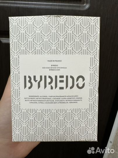 Духи женские byredo D'afrique