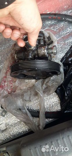 Насос гур lancer 9 и шланг