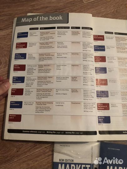 Учебник, рабочая тетрадь, диски Market leader