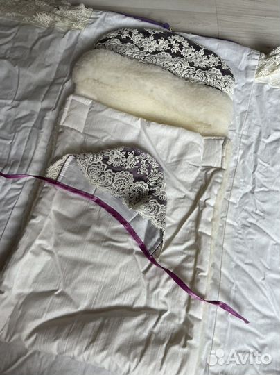 Конверт на выписку luxury baby императорский