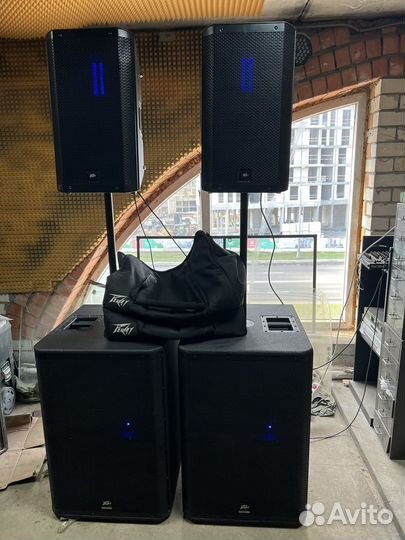 Комплект активной акустики Peavey RBN 215 и 112