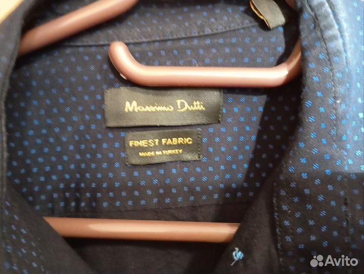 Рубашка мужская в горошек