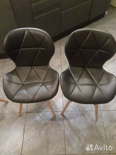 Стул черный (2 шт.)