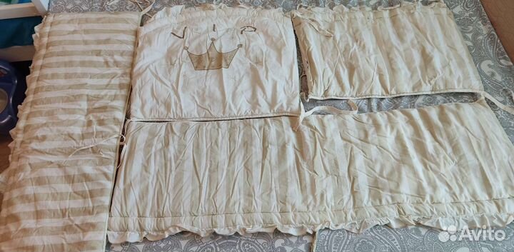 Бортики в детскую кроватку