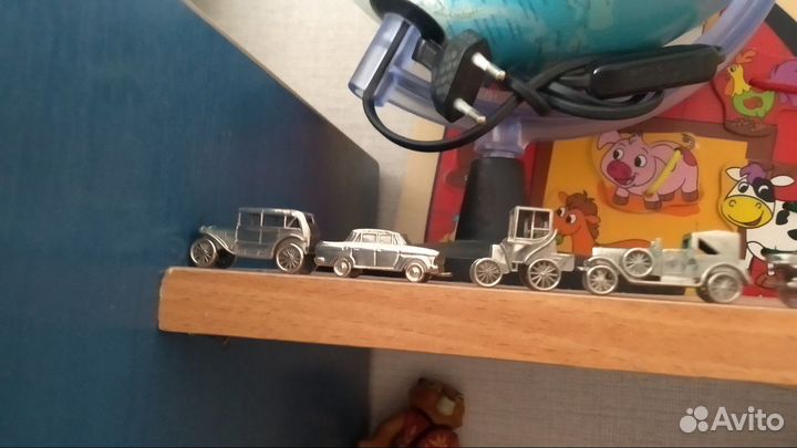 Набор машинок СССР брелки