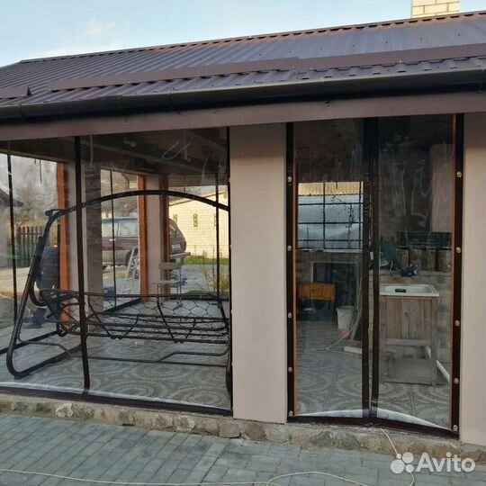 Мягкие окна для беседок и веранд