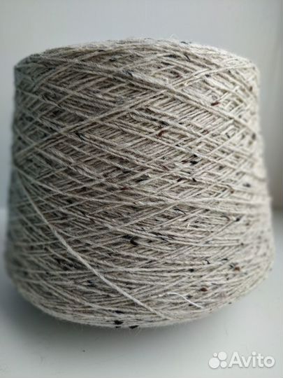 Итальянская пряжа на бобинах Меринос альпака шелк
