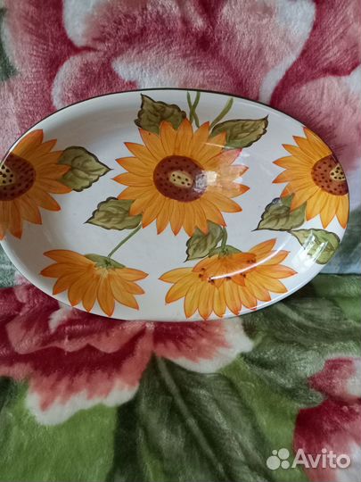 Керамическое блюдо