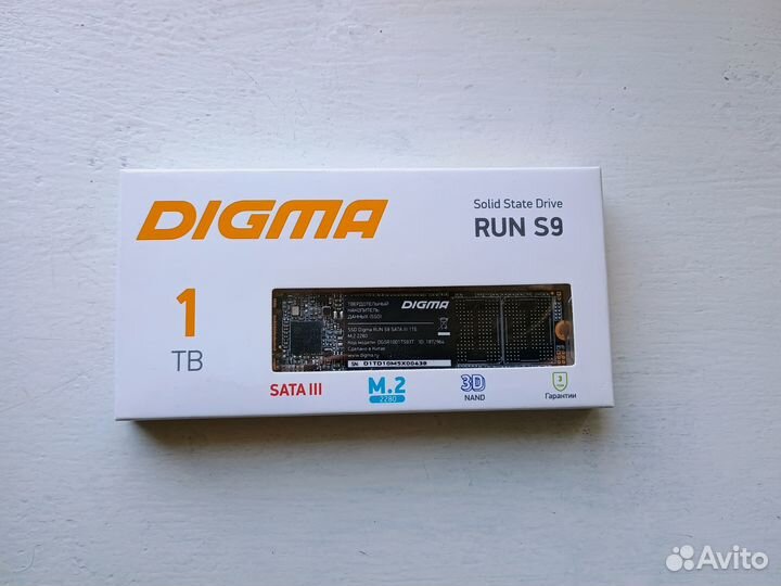 Digma Run S9 1тб