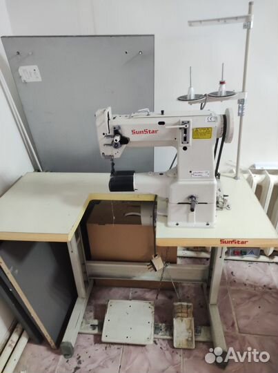 Колонковая швейная машина бу Sunstar KM-390BL