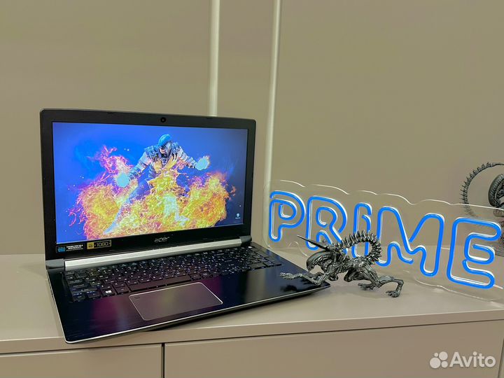 Acer i7 7gen/16gb/GTX 4gb/ssd+1tb/Full HD