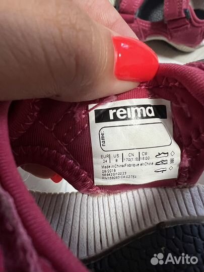 Сандали reima для девочки 24