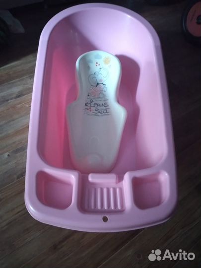 Детская ванночка для купания с горкой