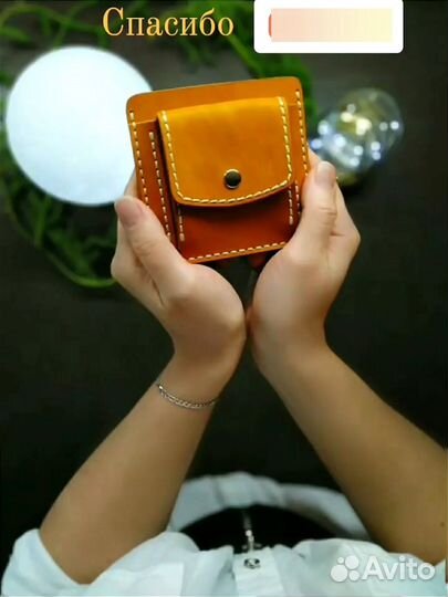 Картхолдер кожа натуральная визитница кошелек