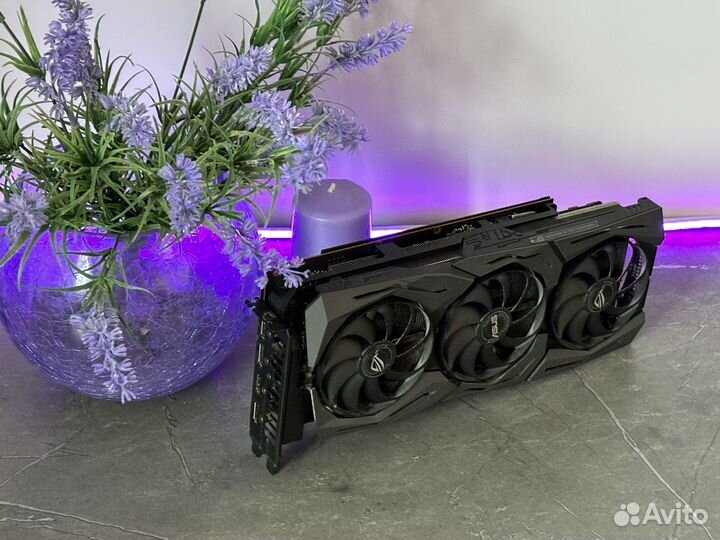 Видеокарта RX 5700XT Asus Rog Strix 8GB gddr6