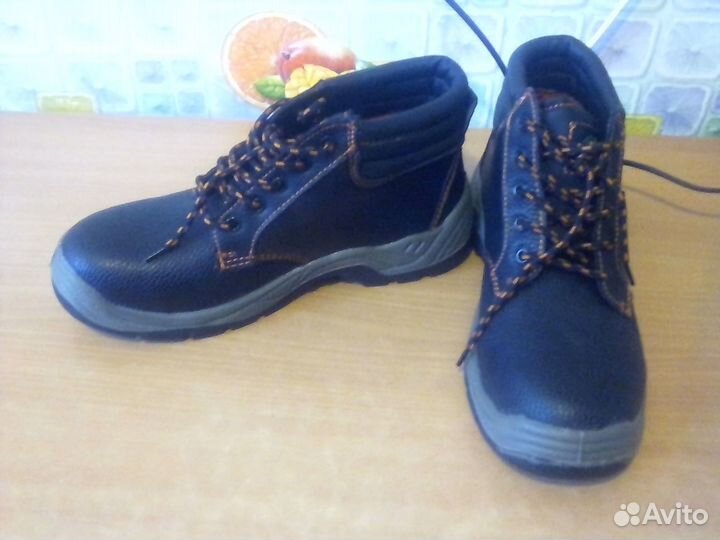 Ботинки кожанные