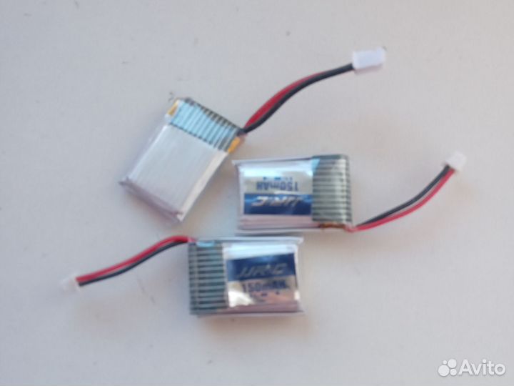 Новые аккумуляторы квадрокоптера 500мАч, зарядное