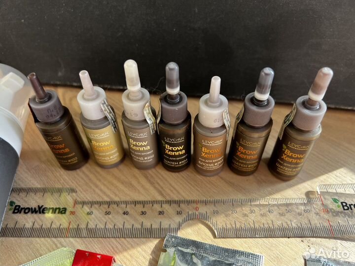 Набор для бровиста хна Levchuk Brow Xenna