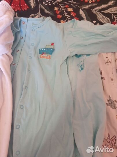 Одежда детская пакетом боди рост 92