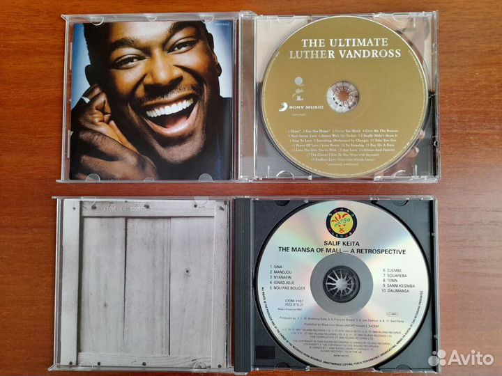 Luther Vandross,Salif Keita,Deep Purple