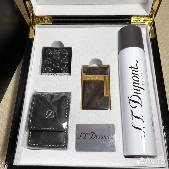 Зажигалка St Dupont подарочный набор