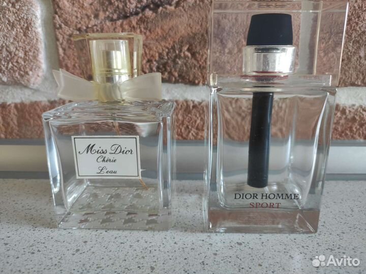 Флаконы от духов dior