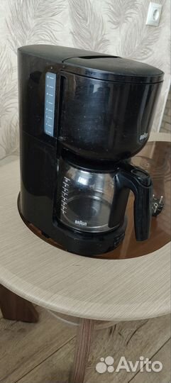 Кофеварка капельная braun