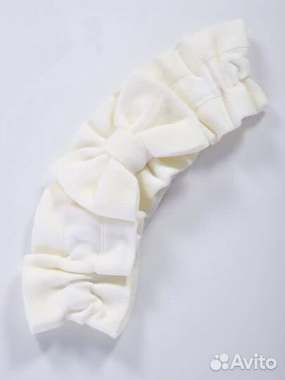 Уголок с бантом на выписку