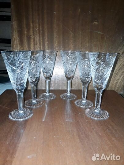 Набор фужеров из СССР