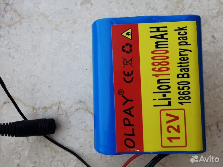 Аккумуляторная литий-ионная батарея 12V 16800mAh