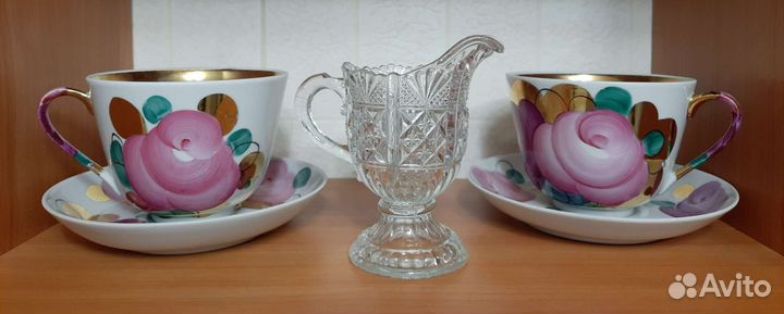 Чайная пара дулево и соусник