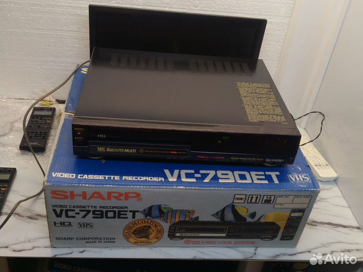 Видеомагнитофон Sharp VC-790ET Made in Japan