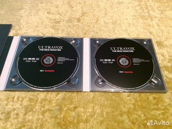 2 CD Ultravox1992+1994 Германия В отличном сост