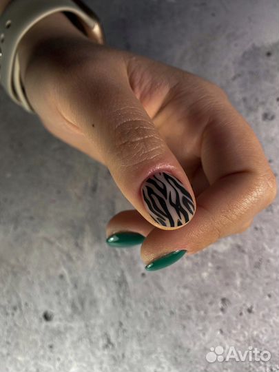 Маникюр с покрытием гель лак