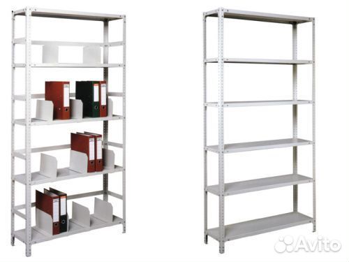 Стеллаж металлический 1800*1200*300мм (4 полки)