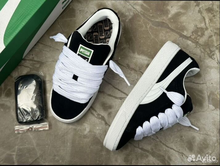 Кроссовки Puma Suede XL Черные