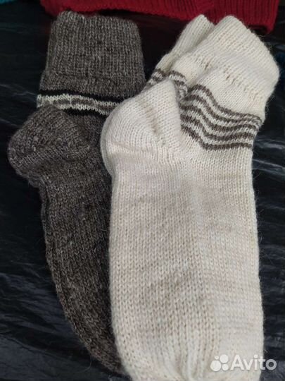 Шерстяные носки