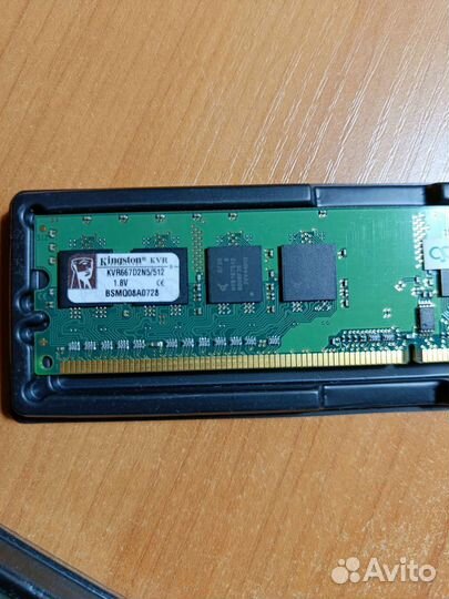 Оперативная память DDR2 512 Мб Kingston