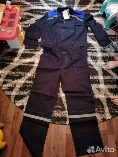 Костюм мужской рабочий 52 54 размер