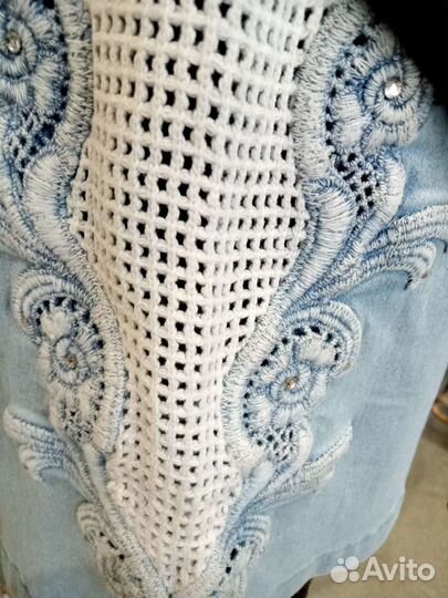 Брюки джинсовые 48-50р