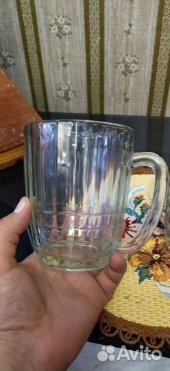 Кружки пивные СССР стекло