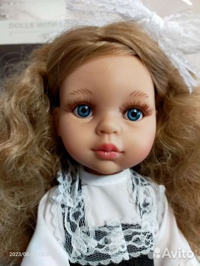 Кукла Карла кудряшка школьница 2021 Паола Рейна