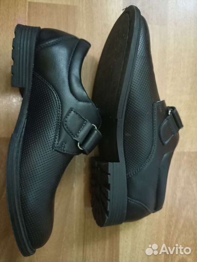 Ботинки 35-36, кожаные, лето