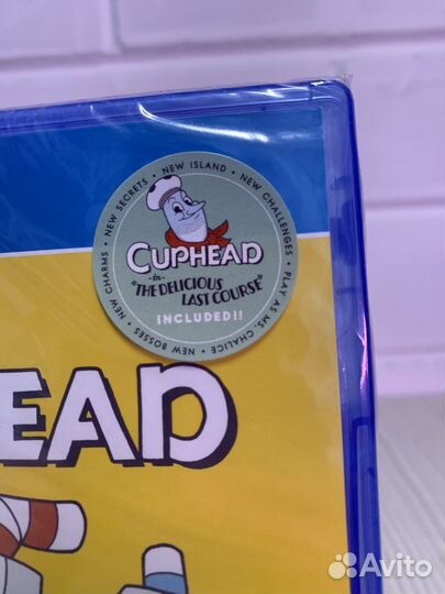 Cuphead PS4 новый диск