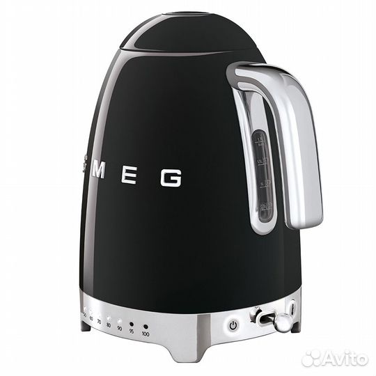 Чайник Smeg KLF04bleu, черный