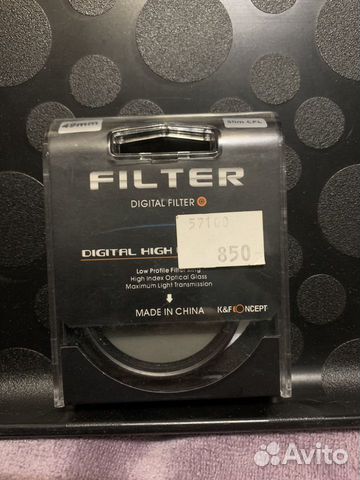 Фильтр для камеры K&F concept 49mm