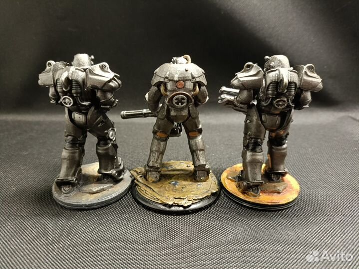 Фигурки по Фаллауту братство стали T60 и другие
